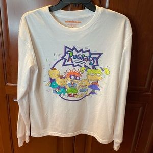 Nickeloden Rugrats Long Sleeve Tshirt Women’s Size M NWOT